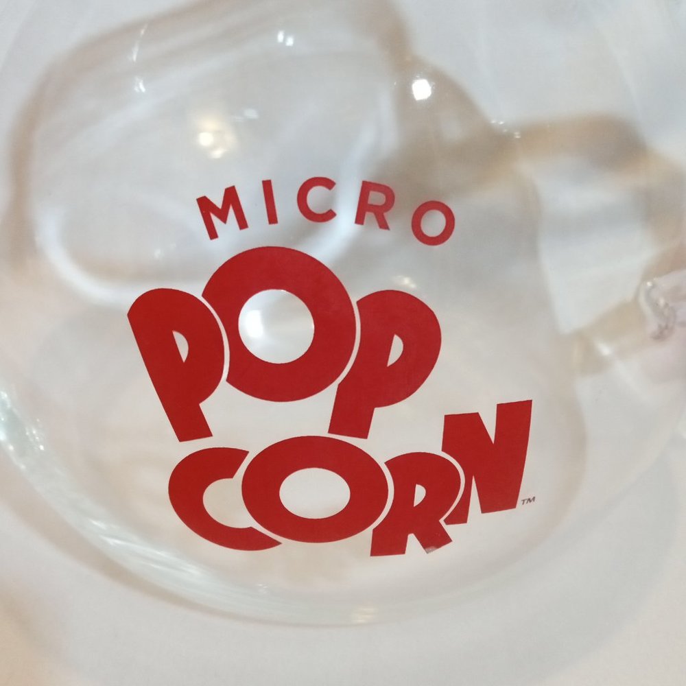 Micro-Pop Glass Microwave Popcorn Maker